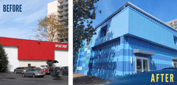 Before & After - Laurel Multiservice Center