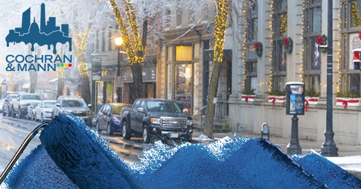 Winter Exterior Commercial Painting